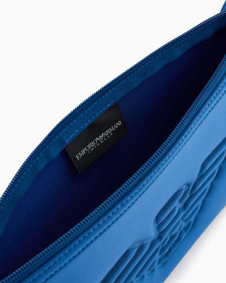 Armani Bolso de mano de playa con maxiáguila Essential Ofertas especiales
