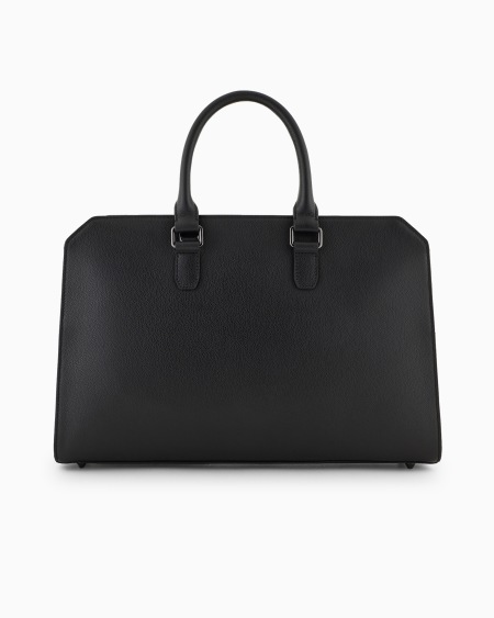 Armani Bolso modelo business de piel abatanada Ofertas