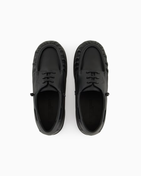 Armani Náuticos de piel lisa Envío internacional gratuito
