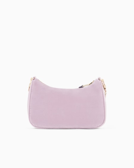 Armani Bolso de hombro baguette de terciopelo Ofertas especiales