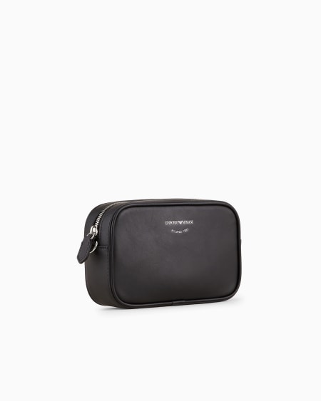 Armani Bolso bandolera tipo cámara en piel ecológica ASV Rebajas de fábrica