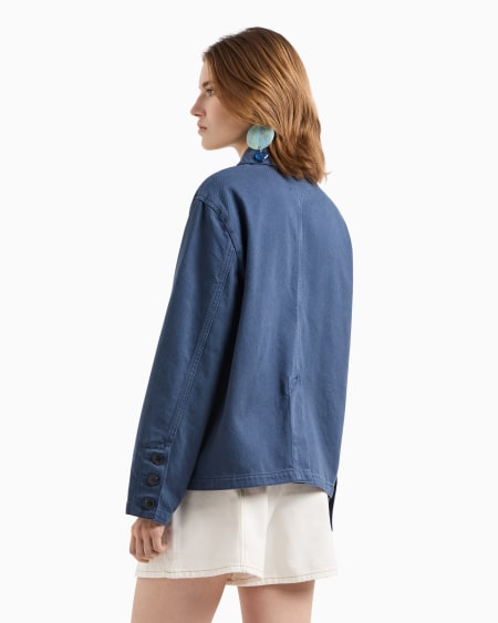 Armani Cazadora de dril de algodón Oferta exclusiva