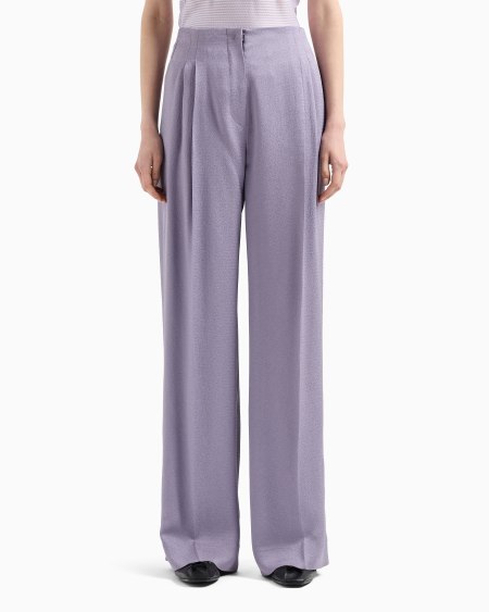 Armani Pantalones con pinzas de sablé Icon 2025