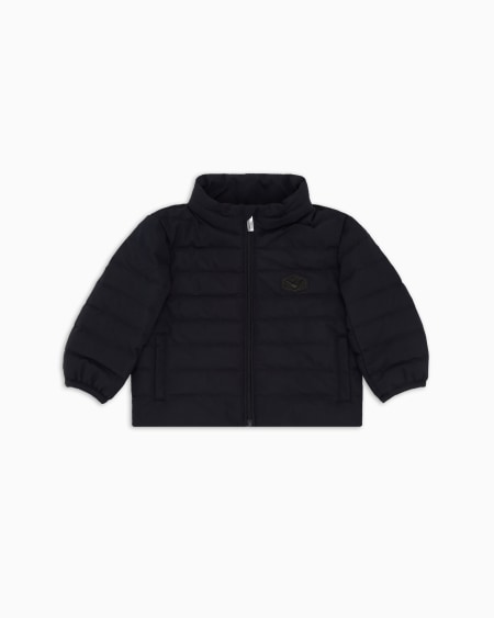 Armani Chaqueta de plumas en nailon acolchado con pluma reciclada ASV