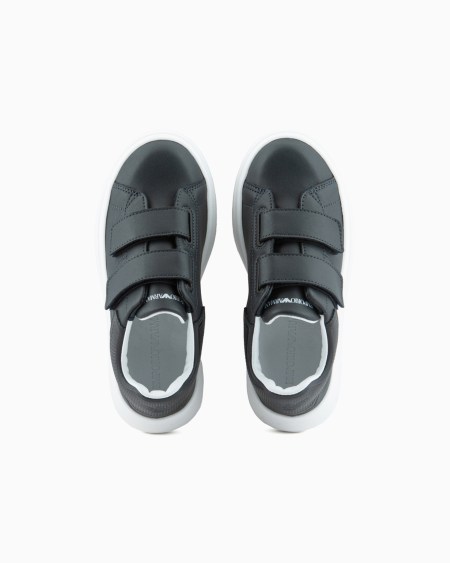 Armani Deportivas de piel con velcro Los más vendidos