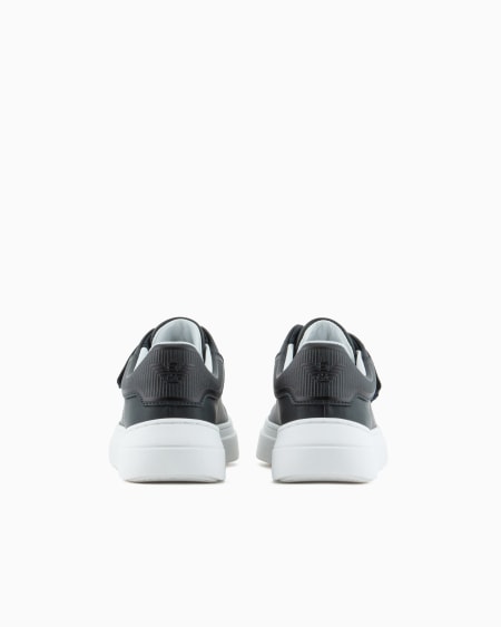 Armani Deportivas de piel con velcro Los más vendidos