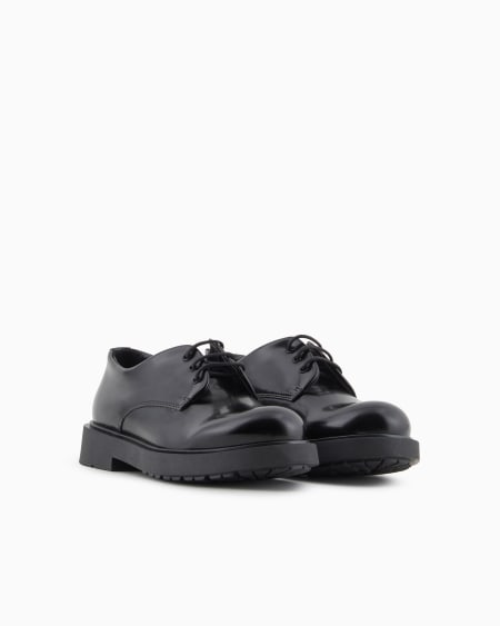 Armani Zapatos con cordones de material efecto desgastado Mejor oferta