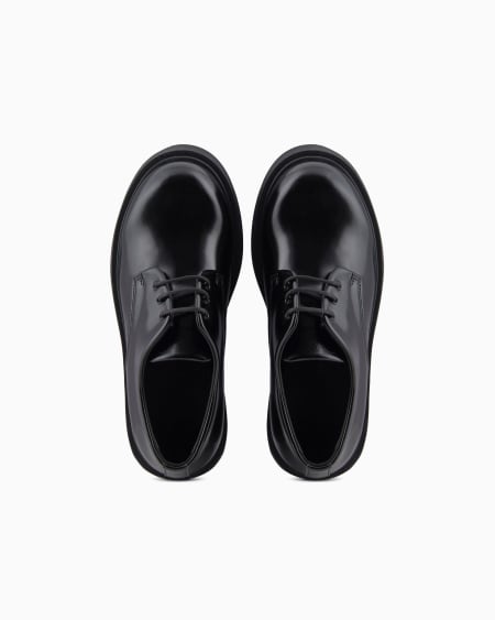 Armani Zapatos con cordones de material efecto desgastado Mejor oferta