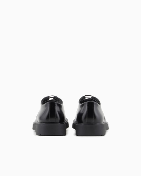 Armani Zapatos con cordones de material efecto desgastado Mejor oferta