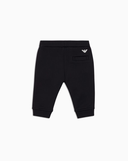 Armani Pantalones de chándal de punto en mezcla de modal con logotipo Rebajas top