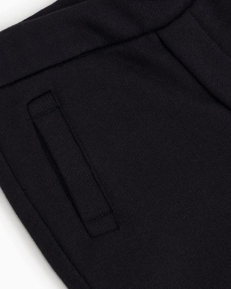 Armani Pantalones de chándal de punto en mezcla de modal con logotipo Rebajas top