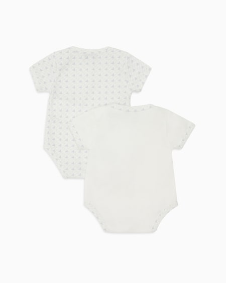 Armani Lot de 2 bodys en jersey avec logo et aigles optiques COMPRAR AHORA