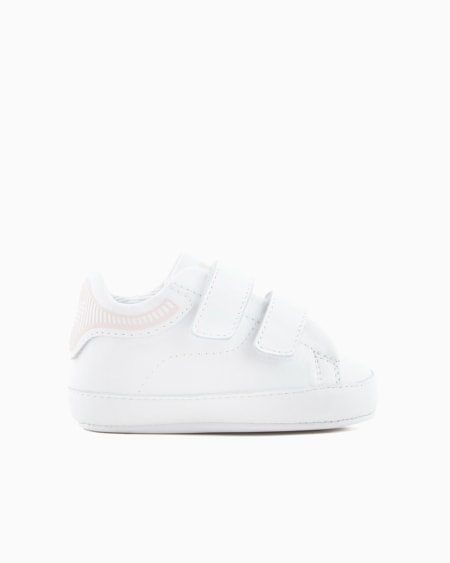 Armani Deportivas de napa con velcro