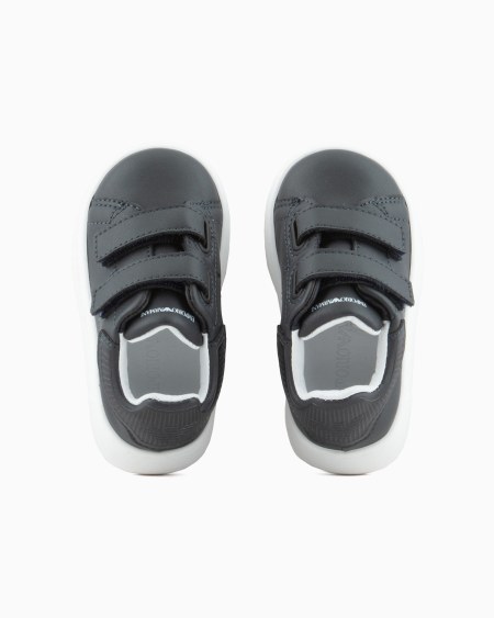 Armani Deportivas de piel con velcro Promoción trimestral