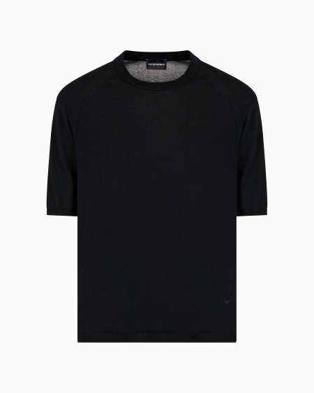 Armani Jersey en punto jersey de mezcla de lyocell ASV Rebajas de fin de temporada