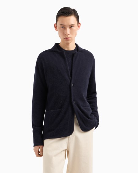 Armani Chaqueta de punto jersey de cachemir puro Icon Precio ultrabajo