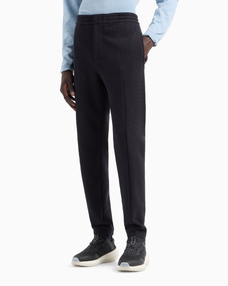 Armani Pantalones de punto gofre Travel Essential En línea