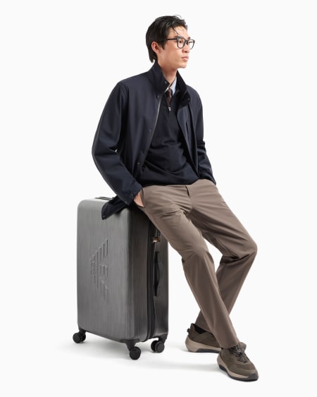 Armani Cazadora de nailon resistente al agua Travel Essential Outlet online