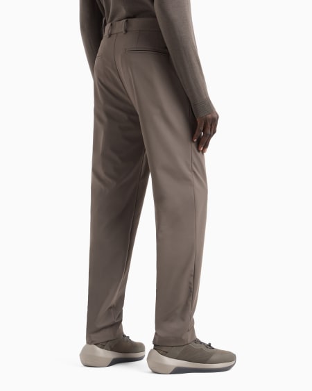 Armani Pantalones de nailon elástico Travel Essential Rebajas