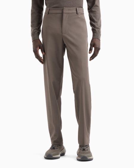Armani Pantalones de nailon elástico Travel Essential Rebajas