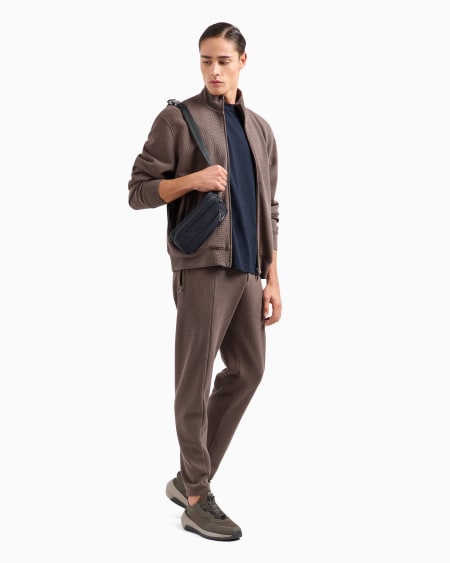 Armani Pantalones de punto gofre Travel Essential Los más vendidos