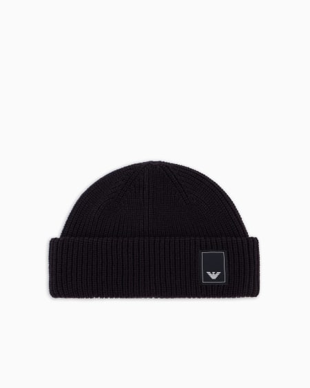 Armani Gorro de lana Travel Essential
