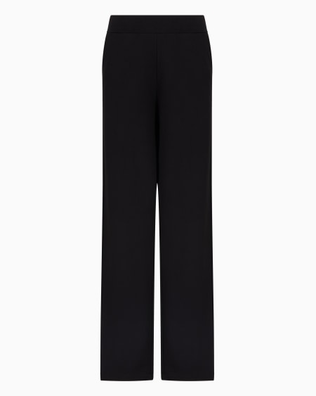 Armani Pantalones de felpa con cintura elástica