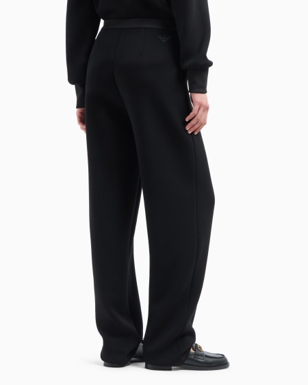 Armani Pantalones de neopreno con pernera ancha Limitado a 3 días