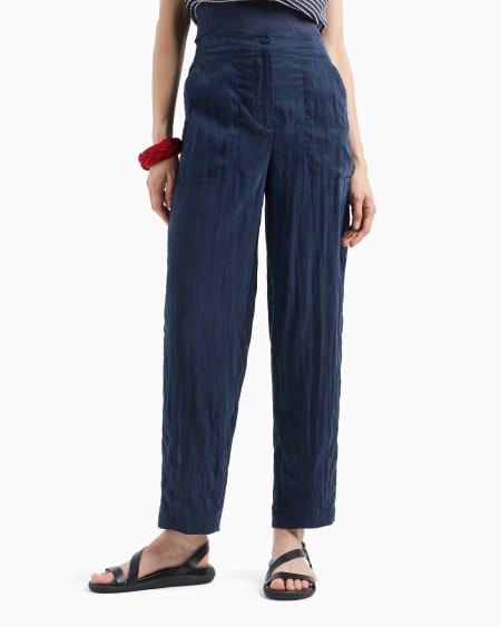 Armani Pantalones de cupro técnico En oferta