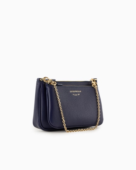 Armani Minibolso doble con bandolera y estampado de ciervo Ofertas de temporada