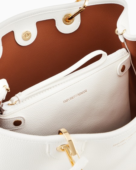 Armani Bolso shopper MyEA mediano con estampado de ciervo Liquidación