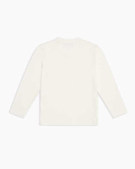 Armani Jersey de punto con logotipo Envío internacional gratuito