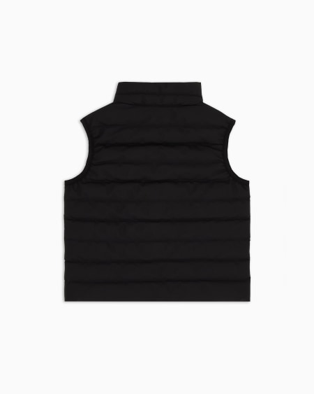 Armani Chaqueta de plumas sin mangas en nailon acolchado con pluma reciclada ASV En oferta