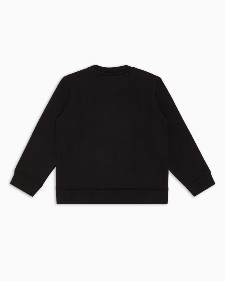 Armani Sudadera de punto de mezcla de modal con logotipo Grandes ahorros