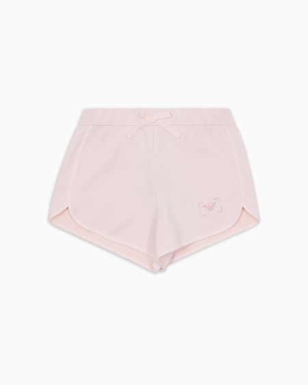 Armani Pantalones cortos de punto con tacto de cupro Outlet online