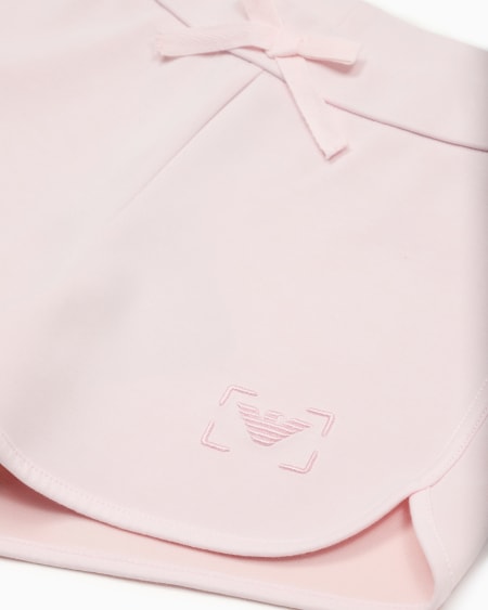 Armani Pantalones cortos de punto con tacto de cupro Outlet online