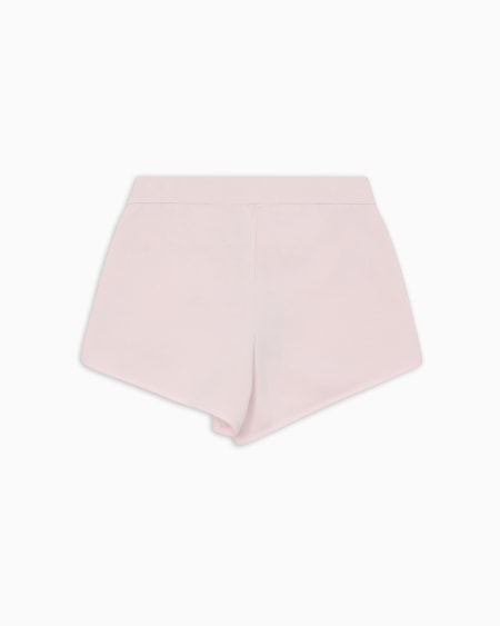 Armani Pantalones cortos de punto con tacto de cupro Outlet online