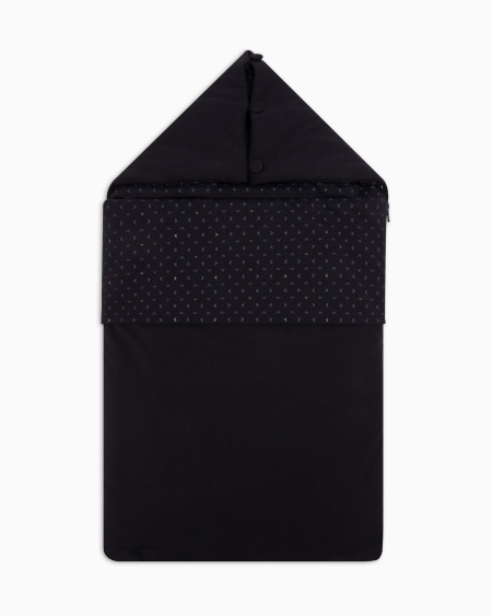 Armani Saco de dormir con estampado de águilas con efecto óptico Rebajas baratas