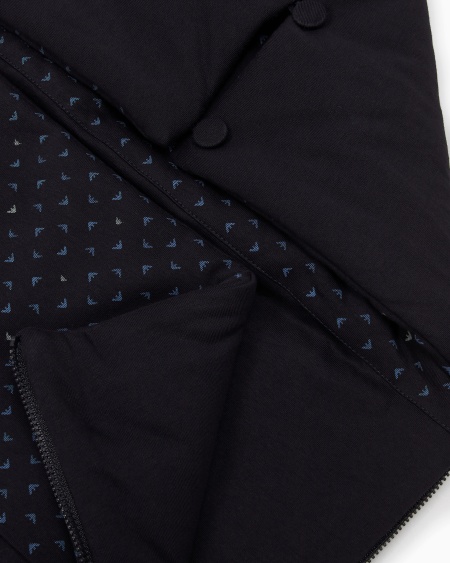 Armani Saco de dormir con estampado de águilas con efecto óptico Rebajas baratas