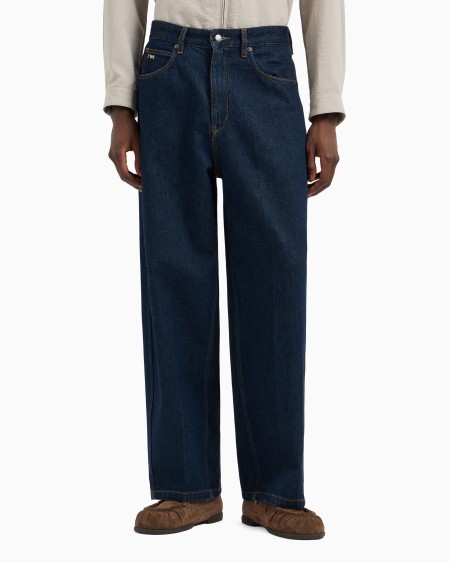 Armani Vaqueros J80 de corte twist de denim lavado Solo hoy