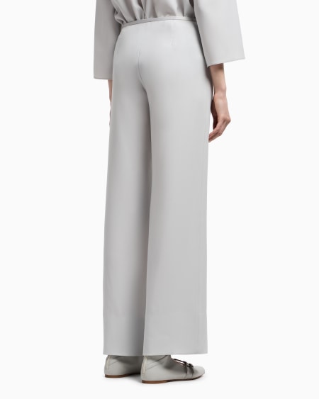 Armani Pantalones palazzo de cady técnico Libre de impuestos