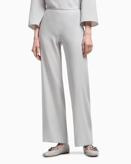 Armani Pantalones palazzo de cady técnico Libre de impuestos