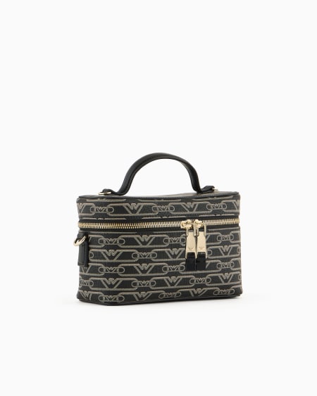 Armani Neceser con estampado integral de monograma Oferta exclusiva