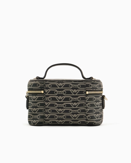 Armani Neceser con estampado integral de monograma Oferta exclusiva