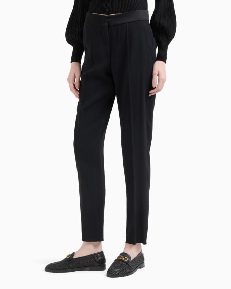 Armani Pantalones de envers satén Los más vendidos