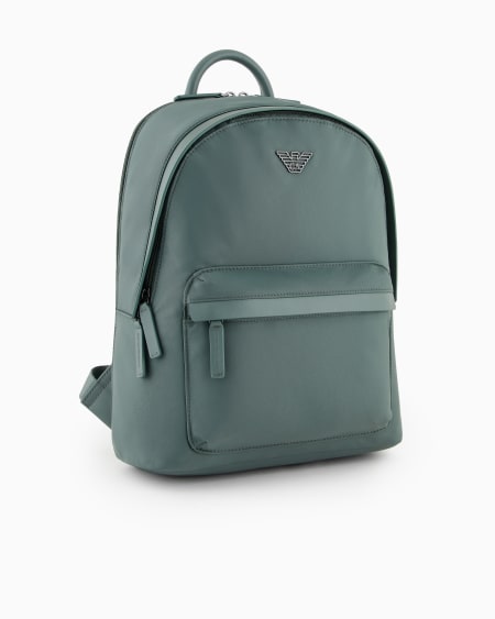 Armani Mochila de nailon reciclado ASV Liquidación