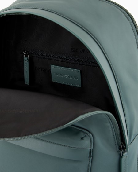 Armani Mochila de nailon reciclado ASV Liquidación