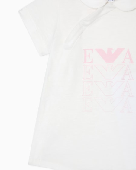 Armani Barboteuse en jersey avec logo Grandes descuentos