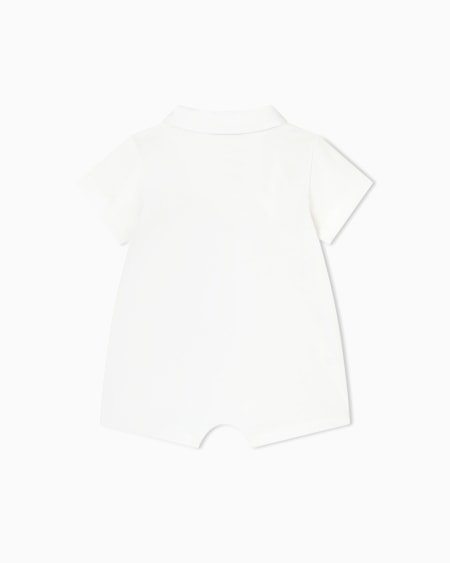 Armani Barboteuse en jersey avec logo Envío internacional gratuito