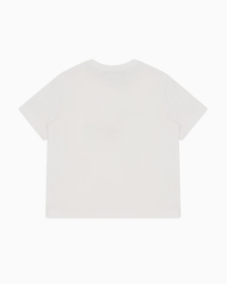 Armani Camiseta de punto de mezcla de lyocell con estampado de serpiente ASV Grandes ahorros
